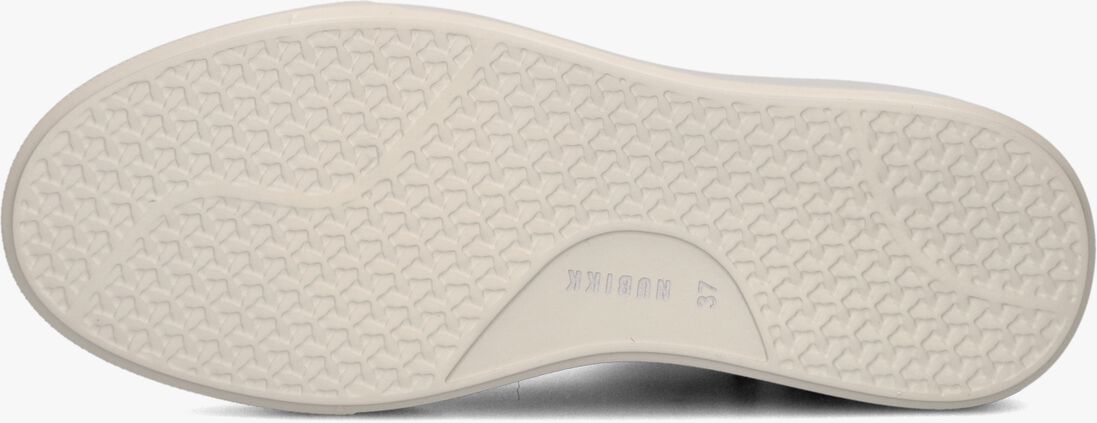 NUBIKK beige nubikk hoge sneaker vince dunya fur