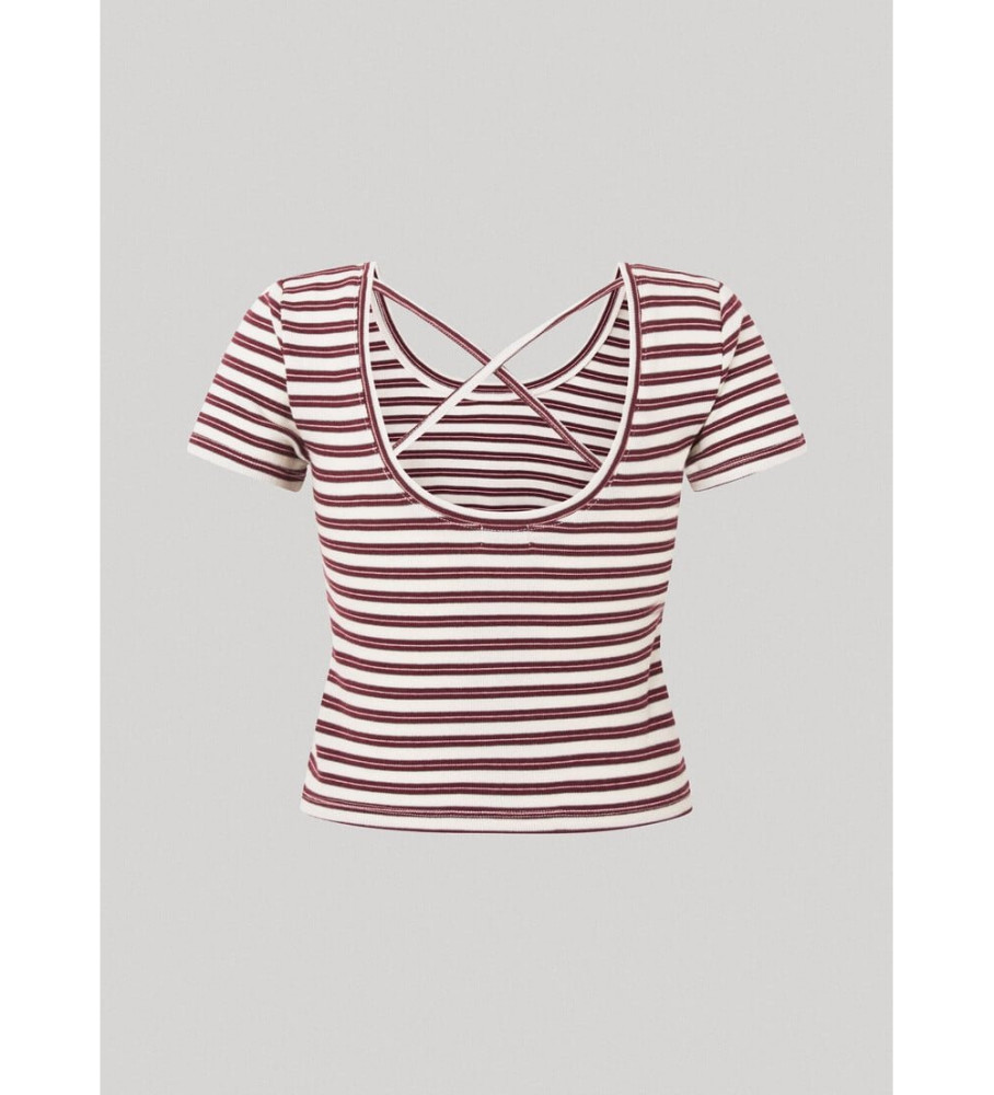 Camiseta Pepe Jeans Bordô Babette