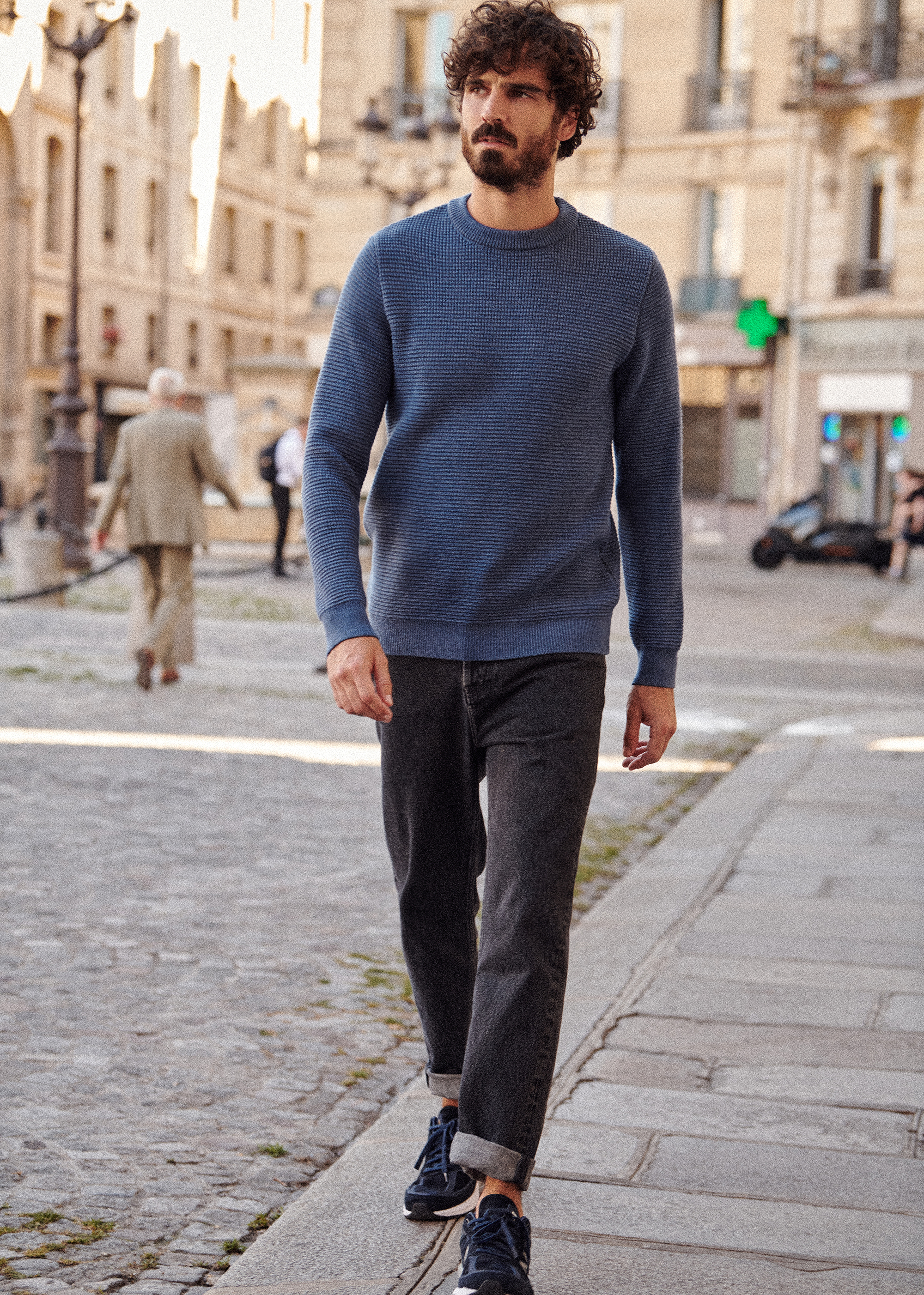 Pull Chuck - Bleu Ardoise - E-SHOP/MAILLE 5905515