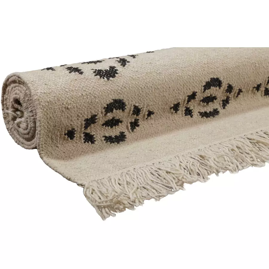 Green Looop Handweb-Teppich Belmont beige