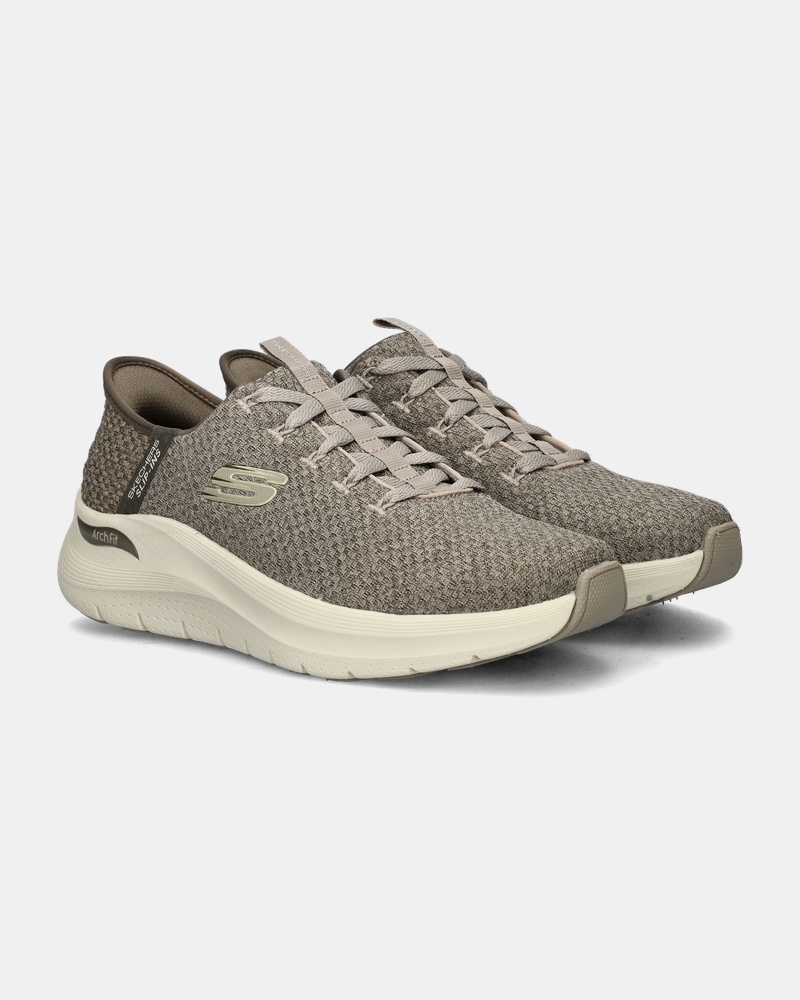 Skechers Hands Free Slip-Ins Summit Instapschoenen  - bruin