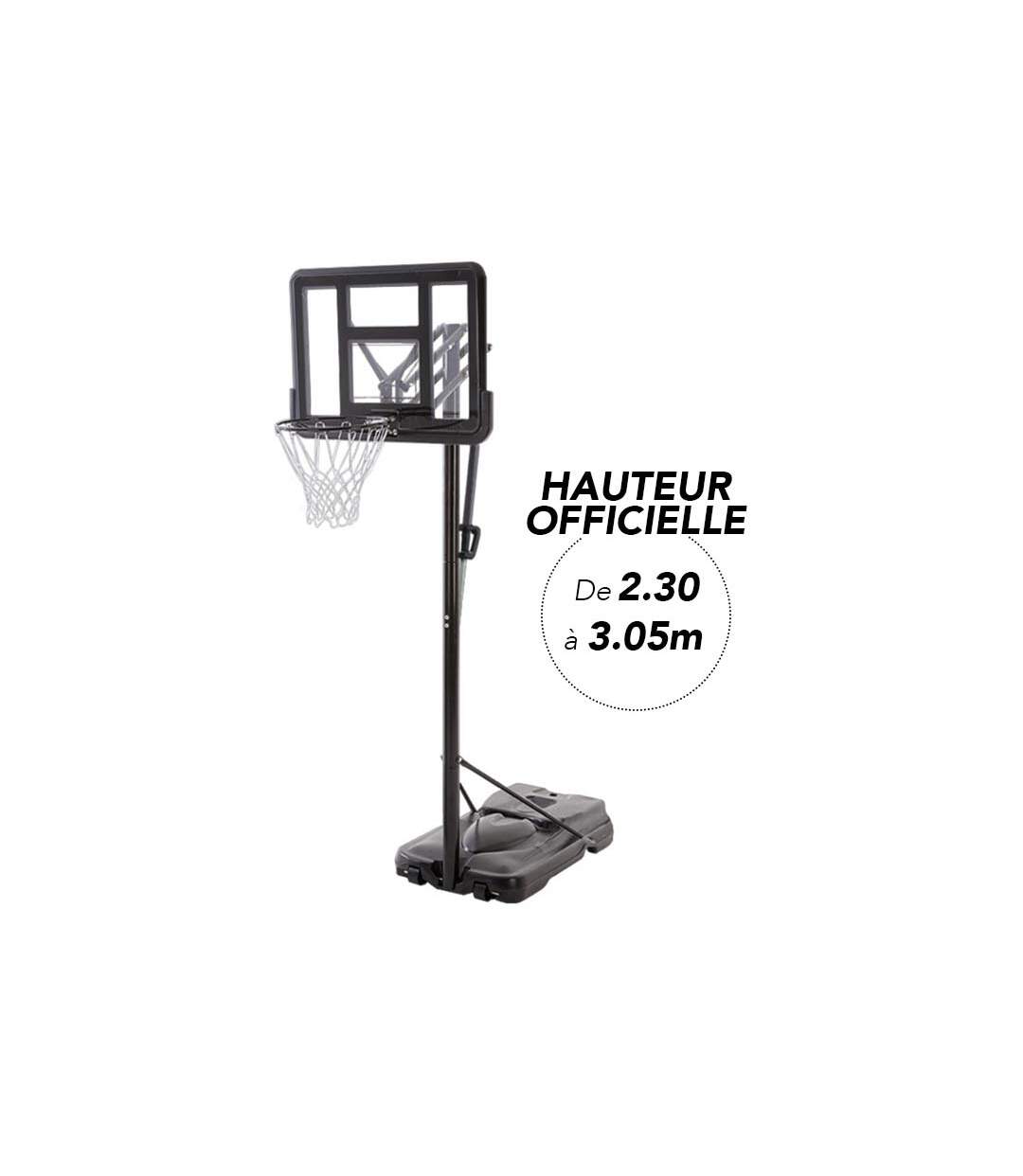 Panier de basket 2.30 m à 3.05 m Professional Dunk