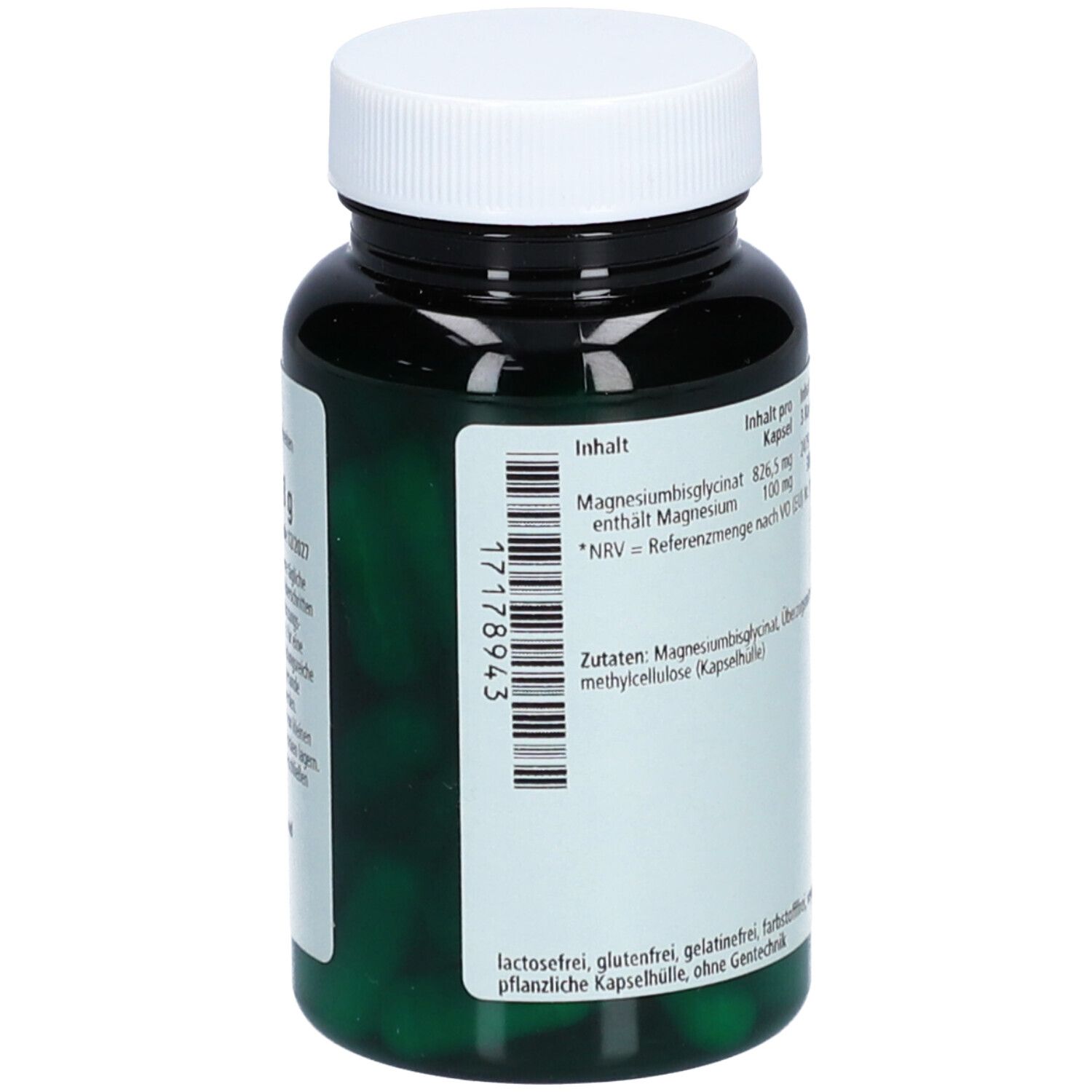 green line NUTRITHEKE MAGNESIUMGLYCINAT