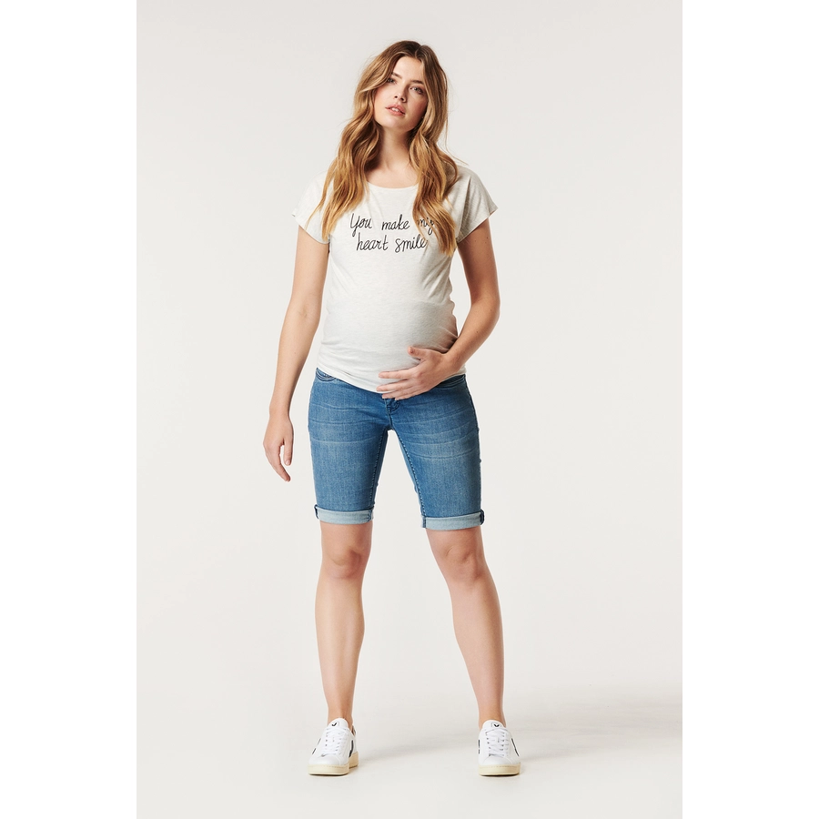 Noppies Umstandsshorts Jeans Latta Aged Blue