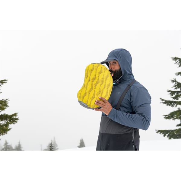 Oreiller de voyage THERMAREST AIRHEAD REG YELLOW YELLOW MOUNTAINS