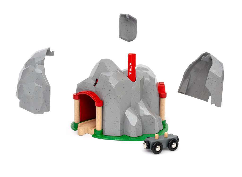 BRIO Spiel Tunnel mit Sprengfunktion