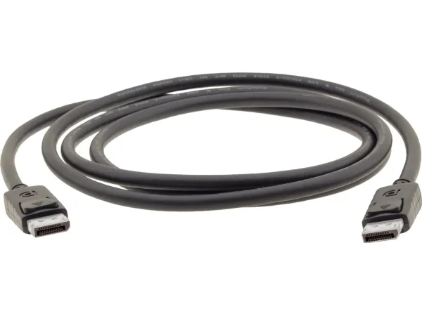 Kramer C-DP-50 - DisplayPort kabel - DisplayPort (han) haspet til DisplayPort (han) haspet - DisplayPort 1.2 - 15.2 m - 4K support - sort