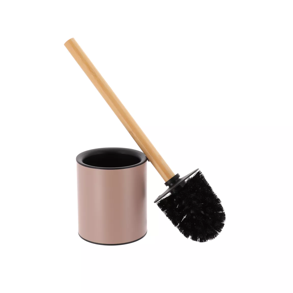 Brosse WC métal Purebamboo Cappuccino