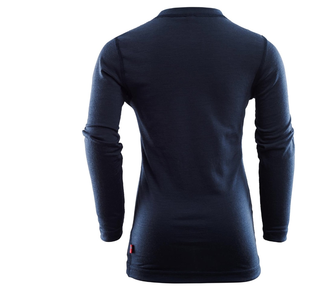 Aclima LightWool 140 Crew Neck barn<br>Myk og deilig ulltrøye til barn
