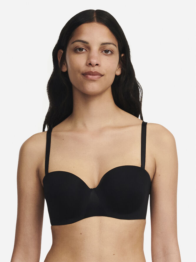 Chantelle Essentiall Bandeau t-shirt bra Black