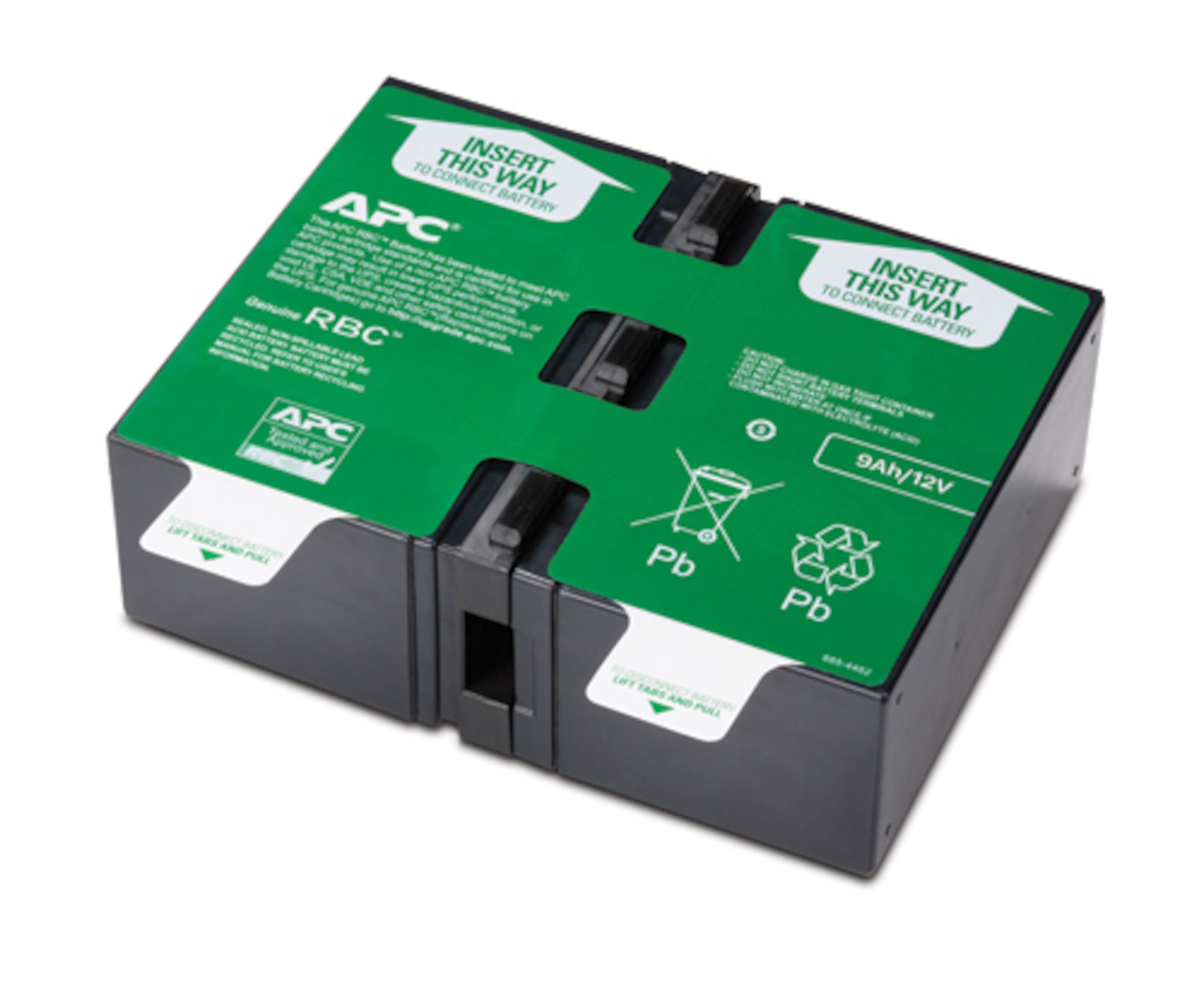 APC Erstatningsbatteri #124 - 2x12 V 9 Ah