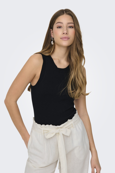Jacqueline de Yong zwarte dames top