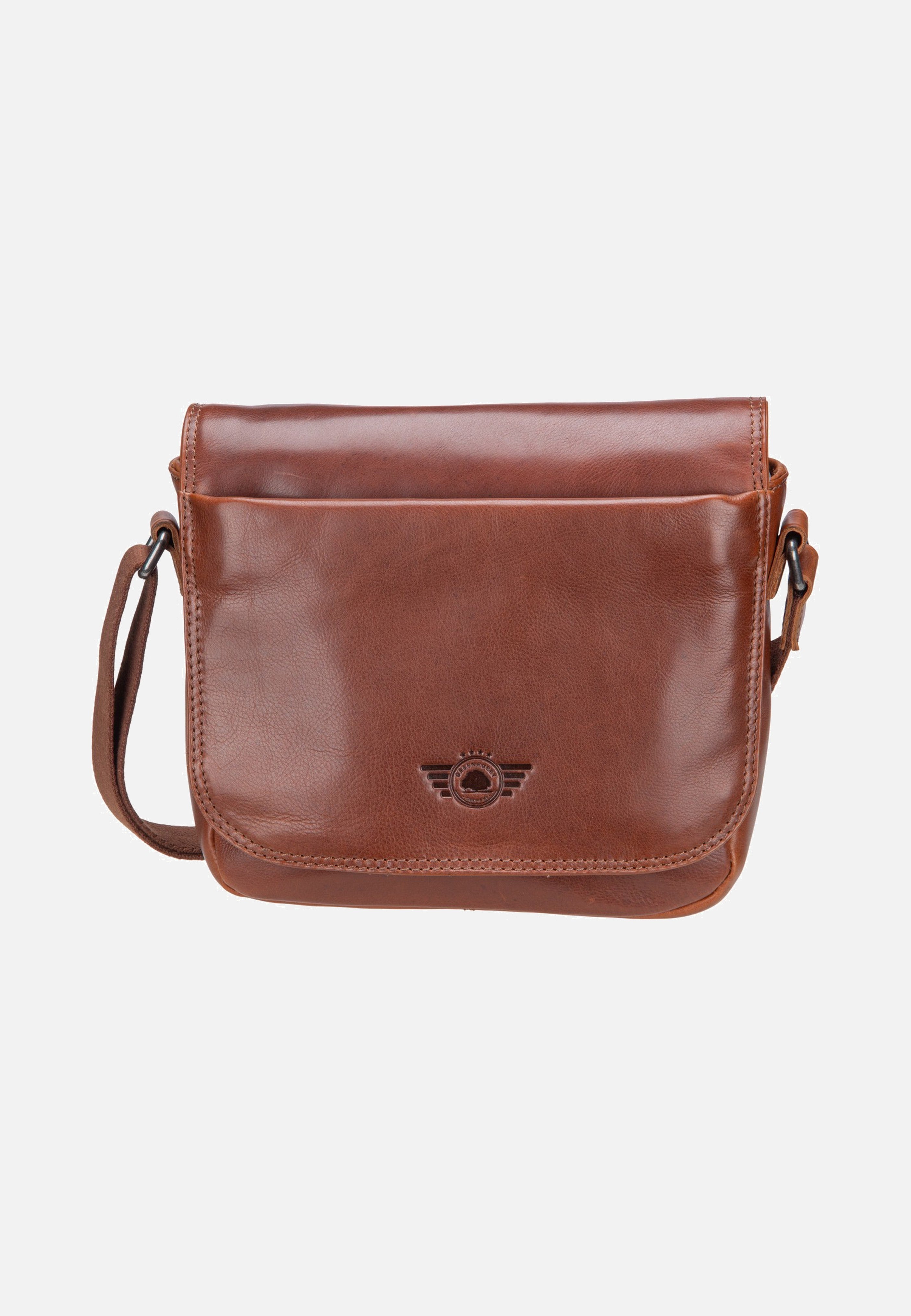 Waxy Vintage Crossbody Bag Tobacco Nut - Crossbody Bag