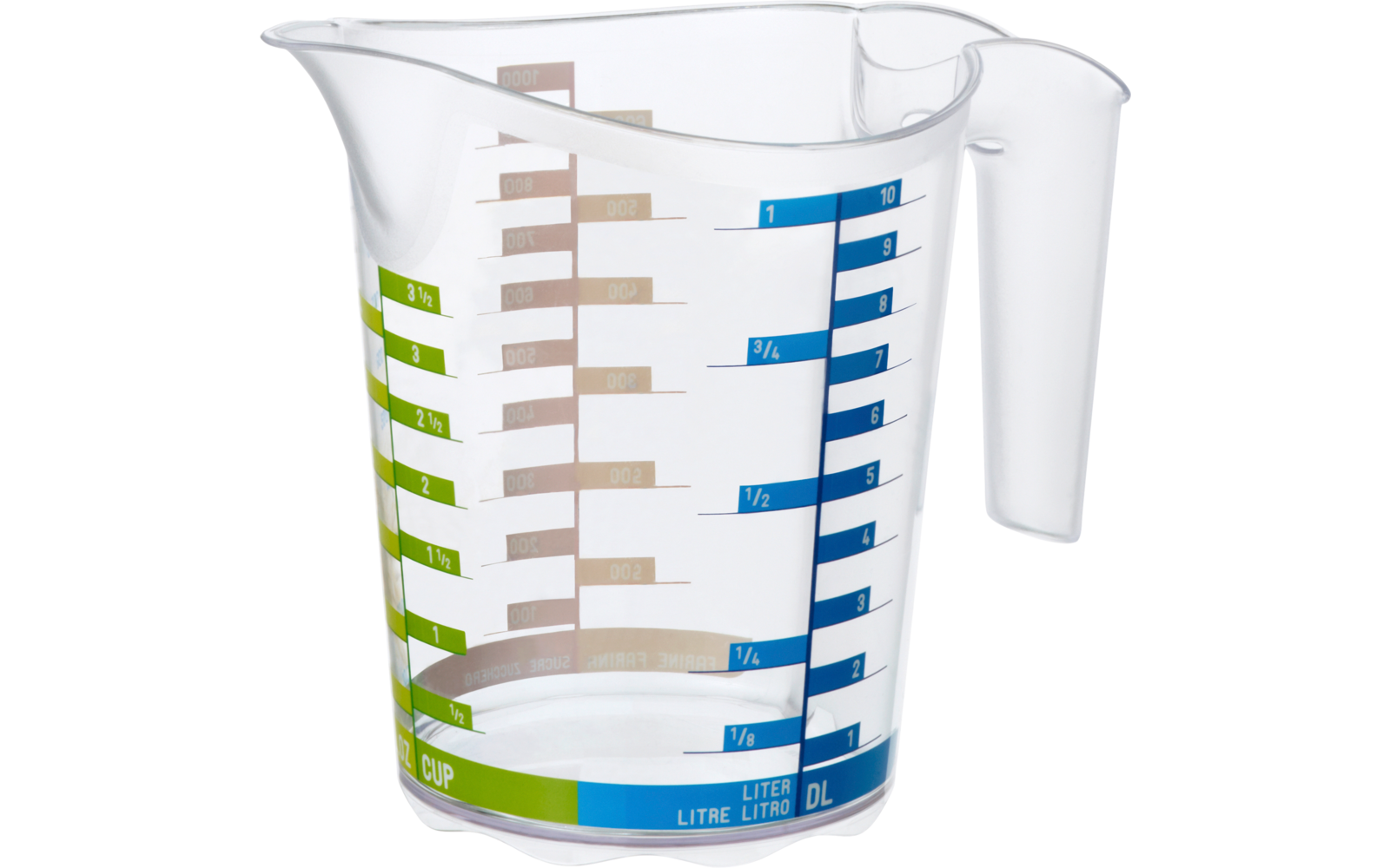 Rotho Domino Messbecher 0,5 Liter