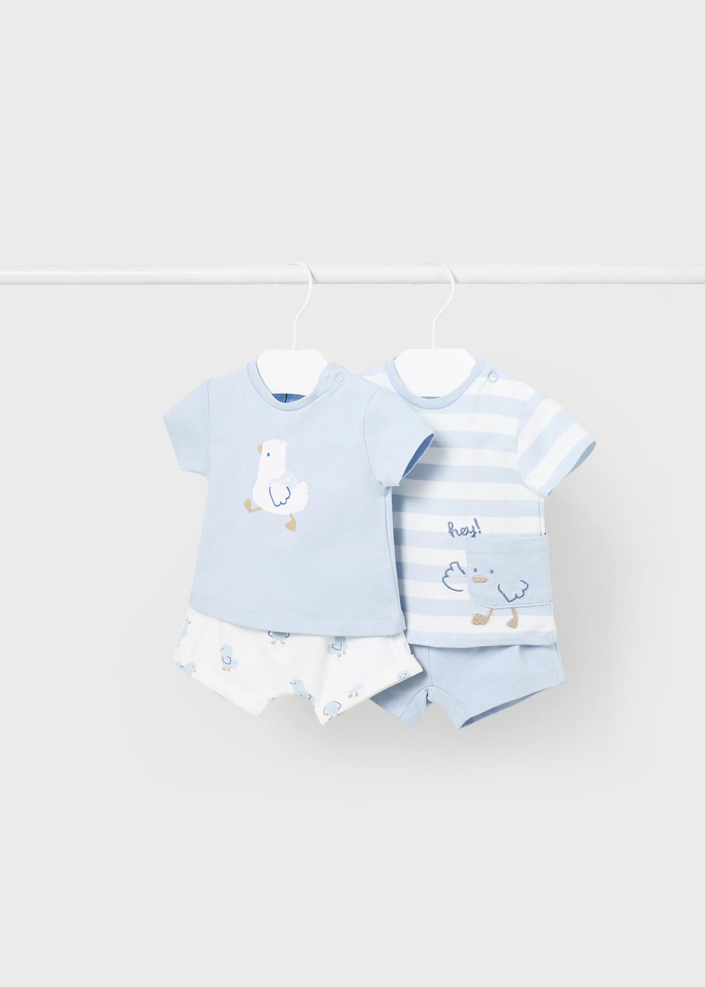 Conjunto de 4 peças Better Cotton para recém-nascidos Kale