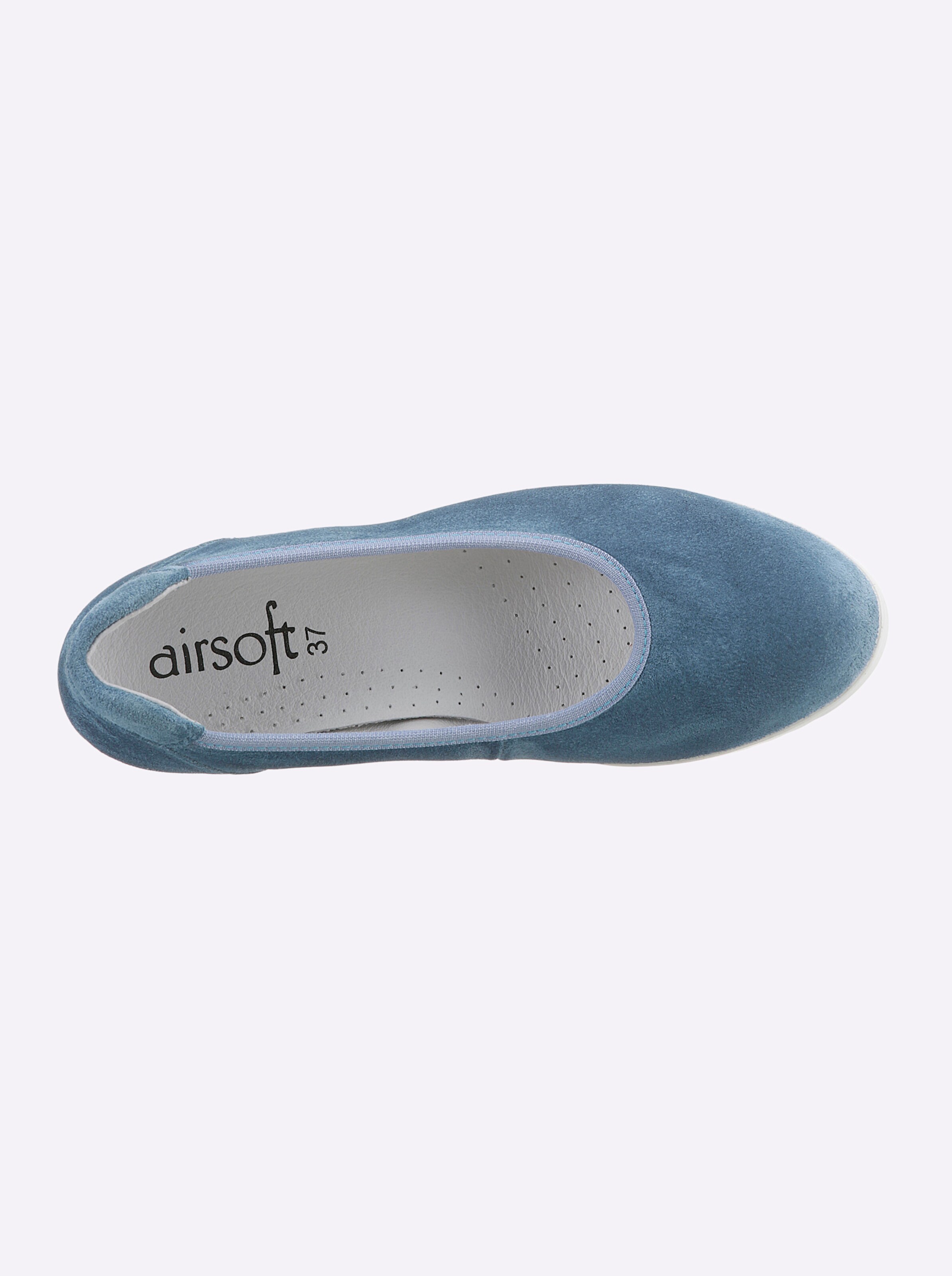 airsoft modern+ Ballerina in jeansblau