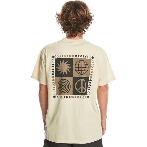 T-shirt QUIKSILVER PEACE PHASE SS TEE OYSTER WHITE