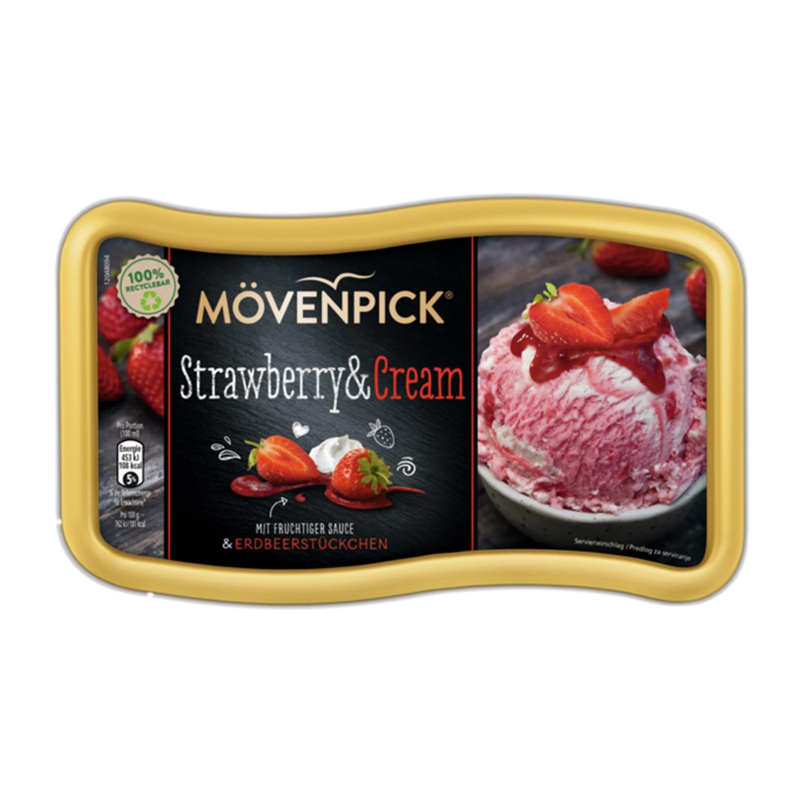 Mövenpick Strawberry & Cream