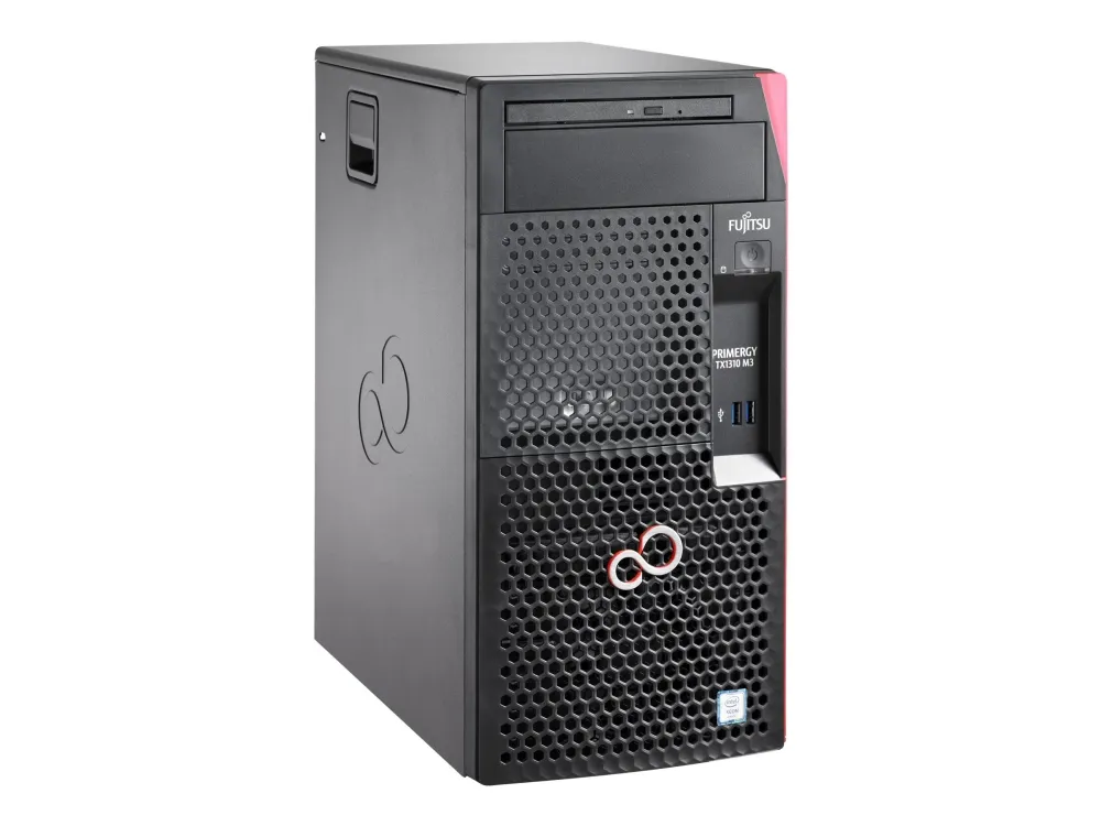 Fujitsu PRIMERGY TX1310 M3 - Server - tower - envejs - 1 x Xeon E3-1245V6 / op til 4.1 GHz - RAM 16 GB - SATA - non-hot-swap 3.5