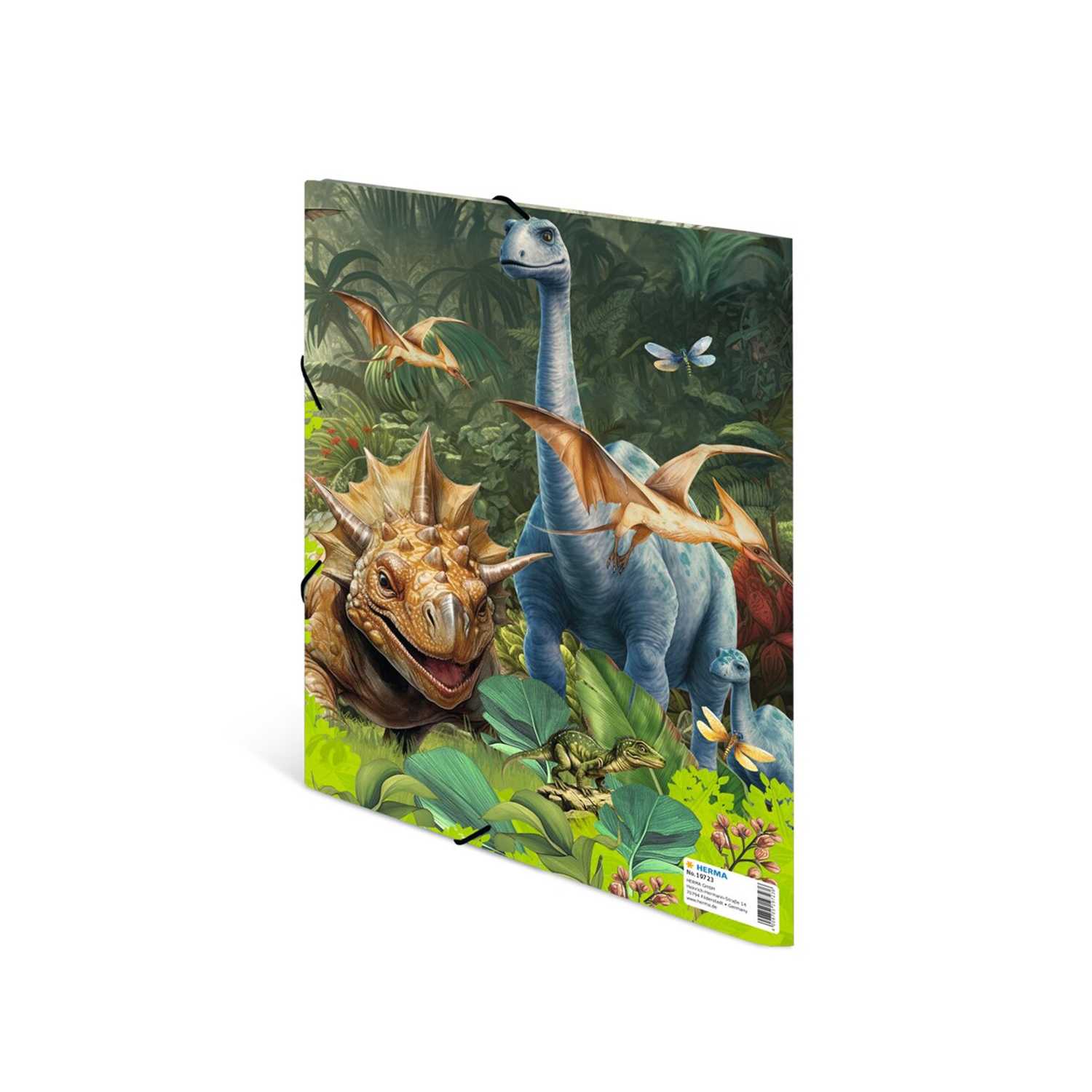Sammelmappe Dino World A4 Karton