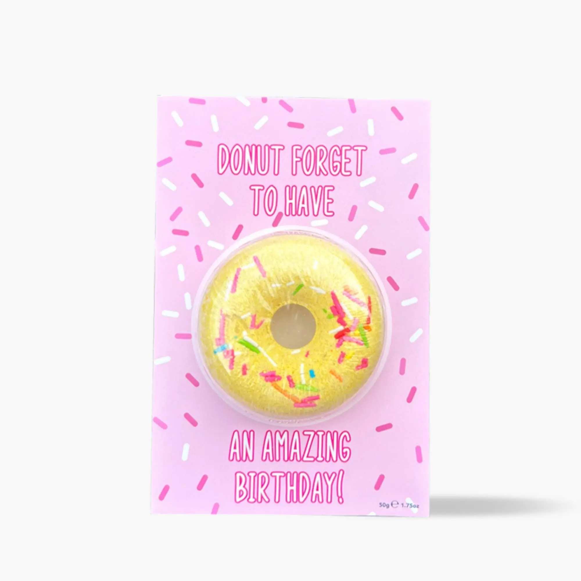 Bubble T - Frozen WinterDonuts fizzer Carte de Noël & Bombe de bain- Femme