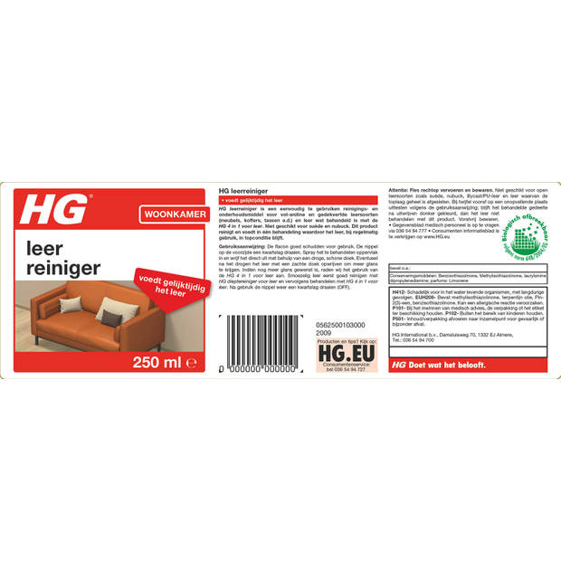 HG leerreiniger 300 ml