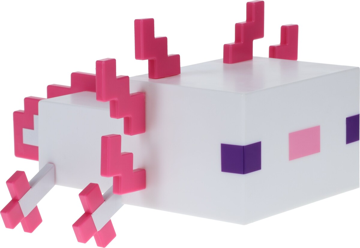 Minecraft Lampe - Axolotl - 20 CM