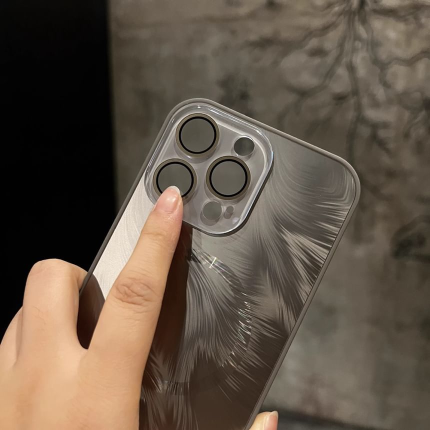 fairliea - Feather Gradient Magnetic (Compatibel met MagSafe) Telefoonhoesje - iPhone 16 Pro Max / 16 Pro / 16 Plus / 16 / 15 Pro Max / 15 Pro / 15 Plus / 15 / 14 Pro Max / 14 Pro / 14 Plus / 14 / 13 Pro Max / 13 Pro / 13