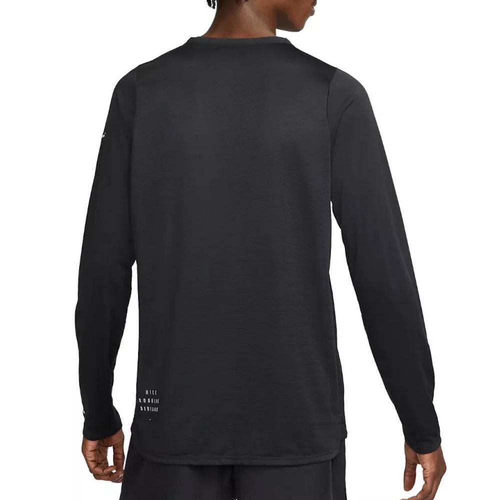 Nike T-shirt Manches Longues Noir Homme Nike Rdvn