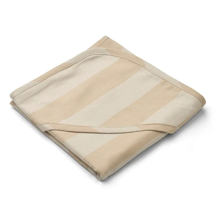 Liewood Cape de bain Mie en coton bio | Beige