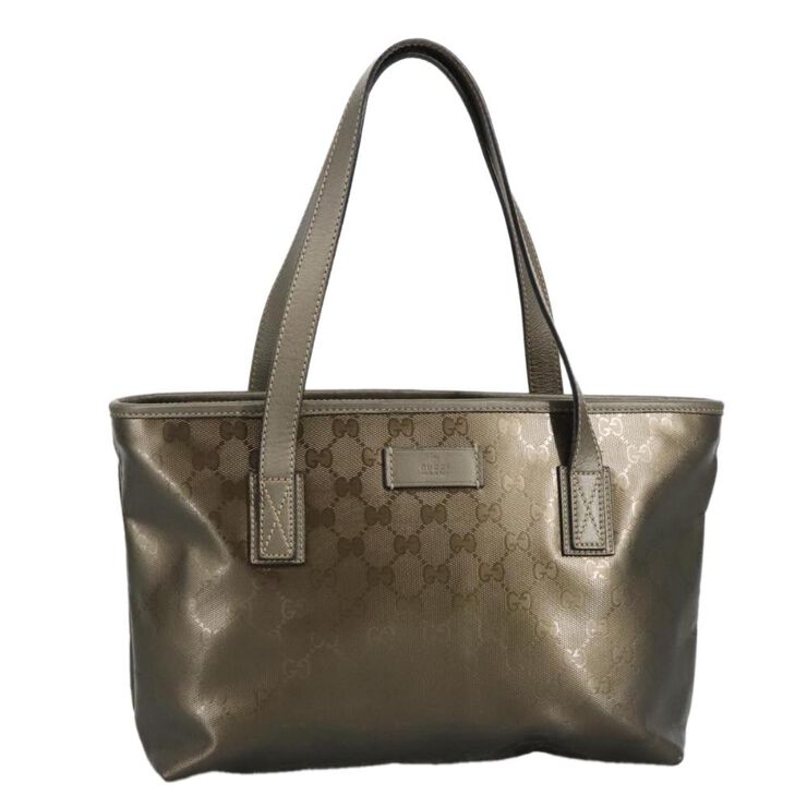 Gucci Vintage Gucci Shoulder Bag Grey
