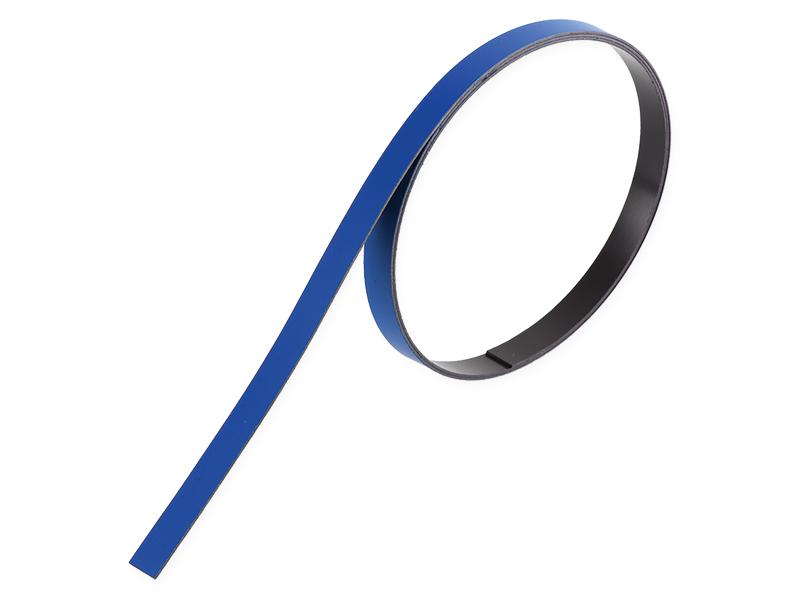 Berec Magnetband 10 mm x 1 m, Blau Flexible Magnetfolie für alle eisenhaltigen Oberflächen