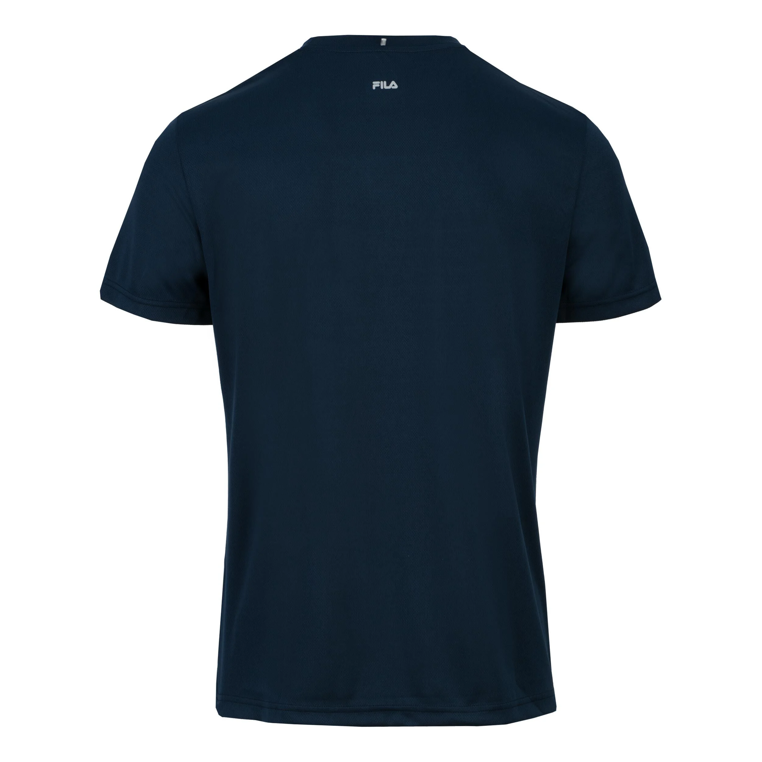 Fila Logo T-shirt Hommes - Bleu Foncé , Blanc
