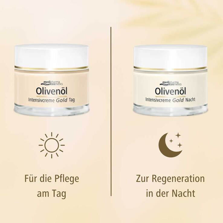 Olivenöl Intensivcreme Gold Zell-Aktiv Tagescreme, 50 ml