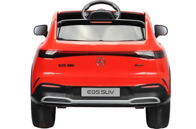 Mercedes-Benz EQS SUV Elbil, Rød