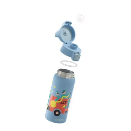 SIGG Edelstahl Trinkflasche Shield Therm ONE Pompiers 0.5 L