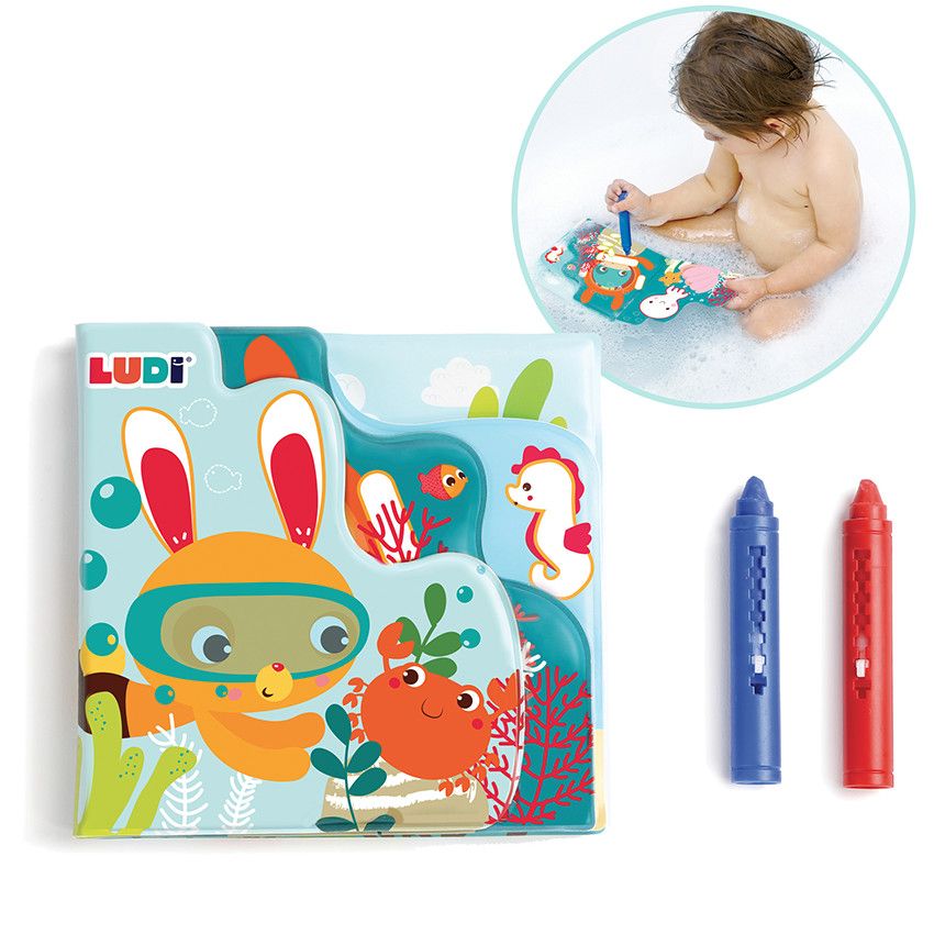 Livre de Bain Coloriage - Ecru
