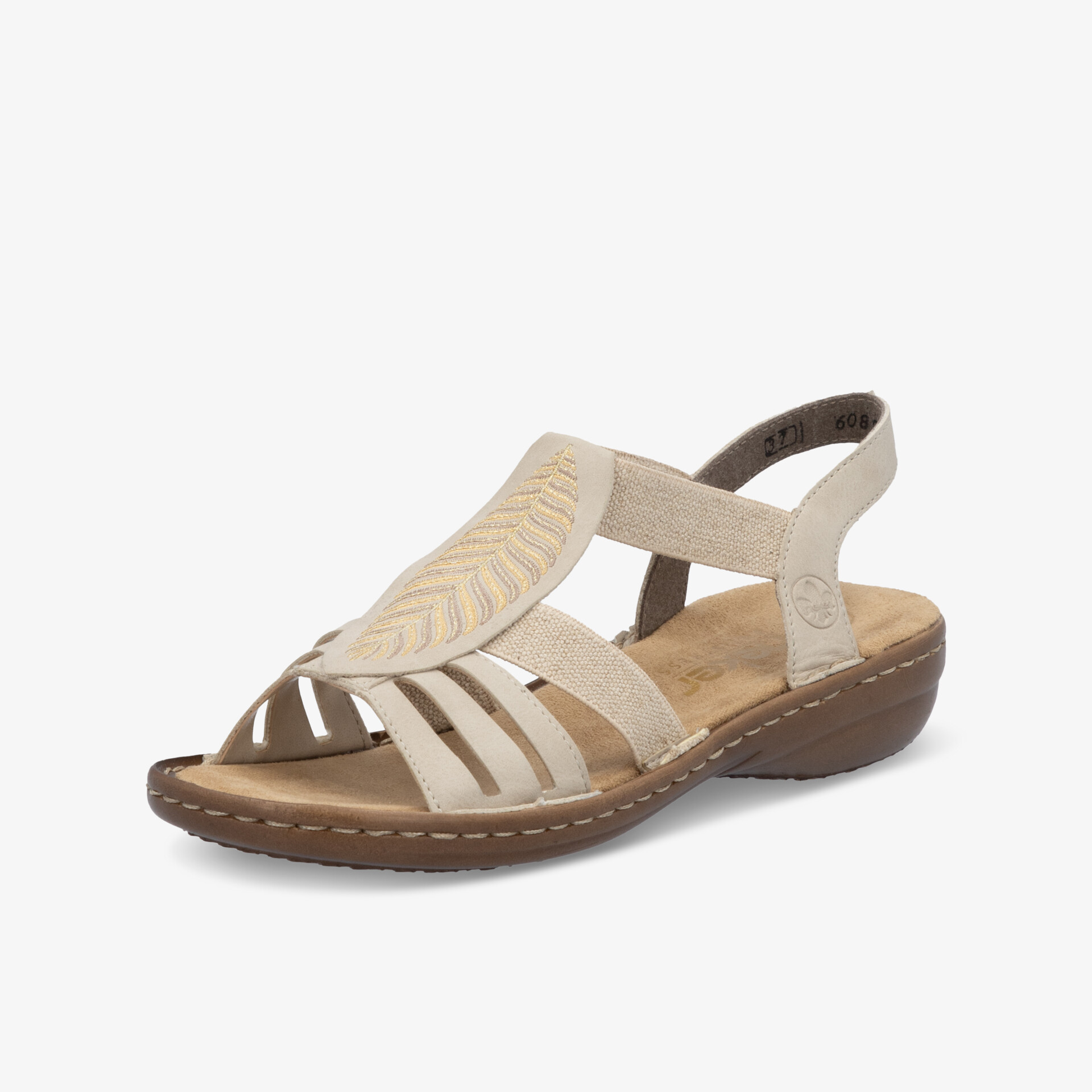 rieker Damen Riemchensandalen beige