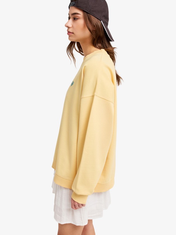 Lineup Oversized Sweat oversize Jaune Femme