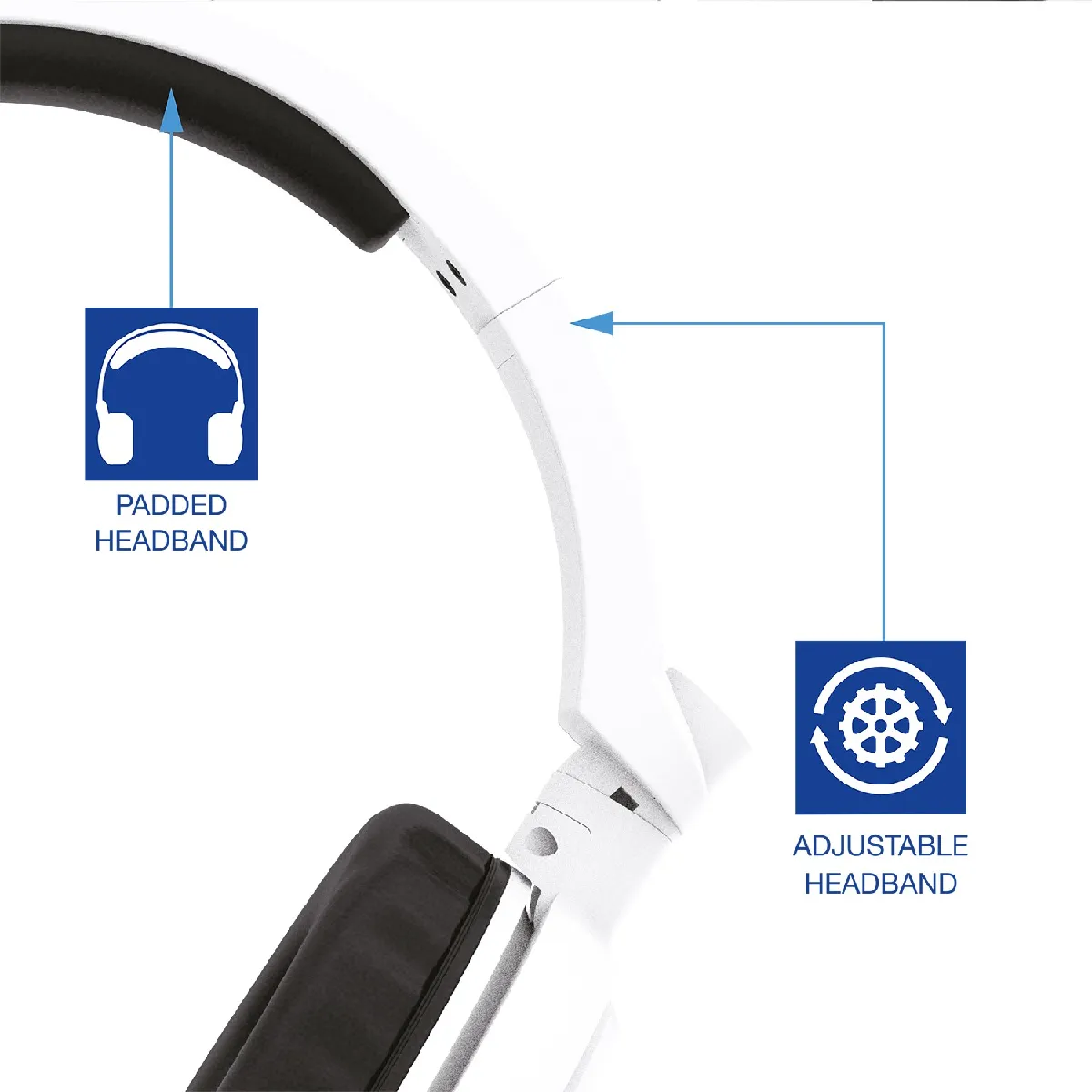 4Gamers PRO4-50s - Blanc