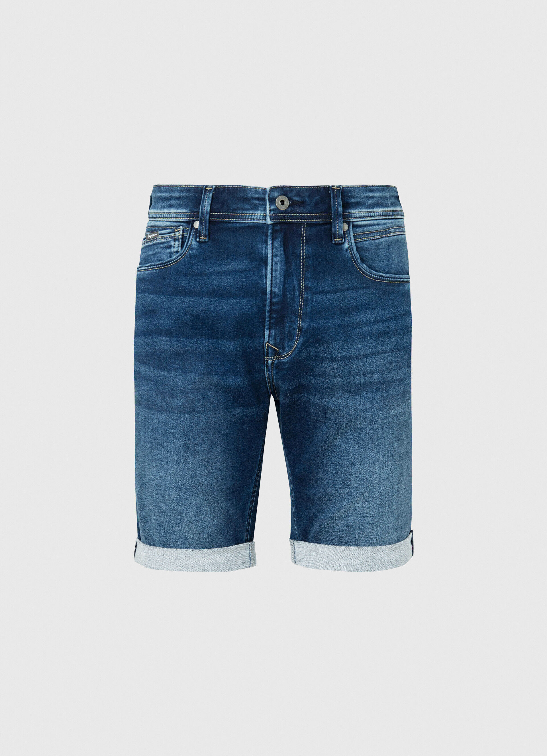 Bermuda Jack de corte regular - jeans