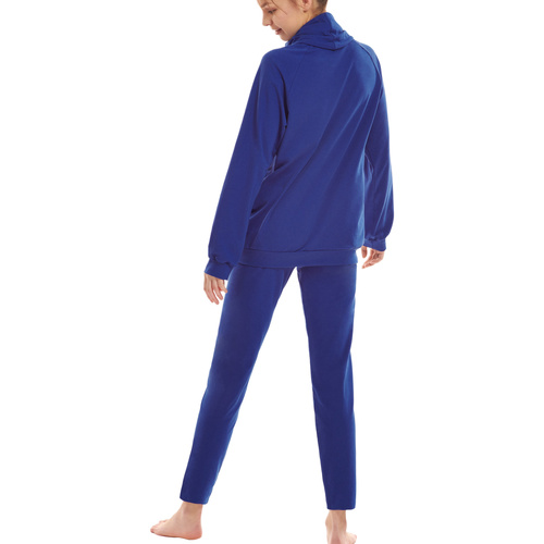 Lisca - Pijama interior leggings top manga larga StarlightCheek Azul