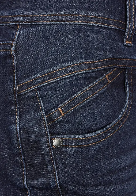 Dunkle Casual Fit Jeans - dark indigo wash