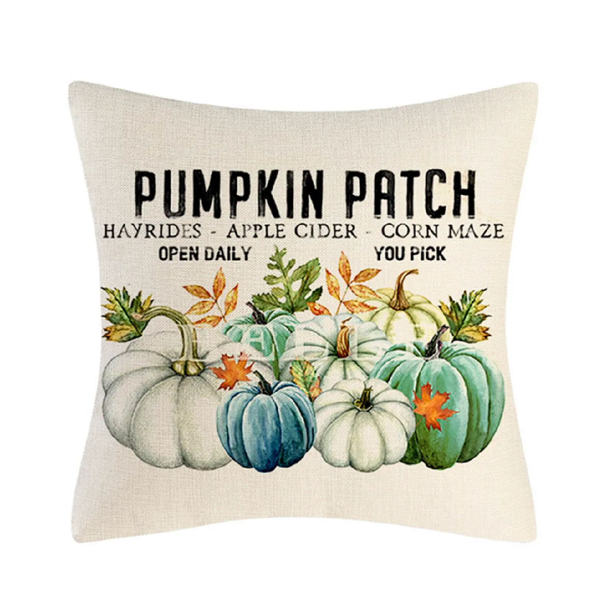 4PCS Taie d'oreiller Linge - Pumpkin