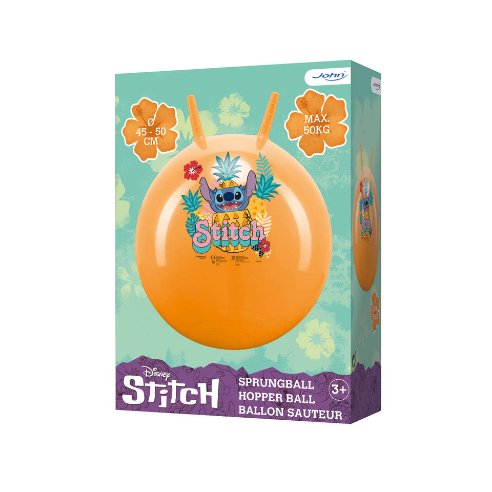 Volare skippybal Disney Stitch - 50 cm