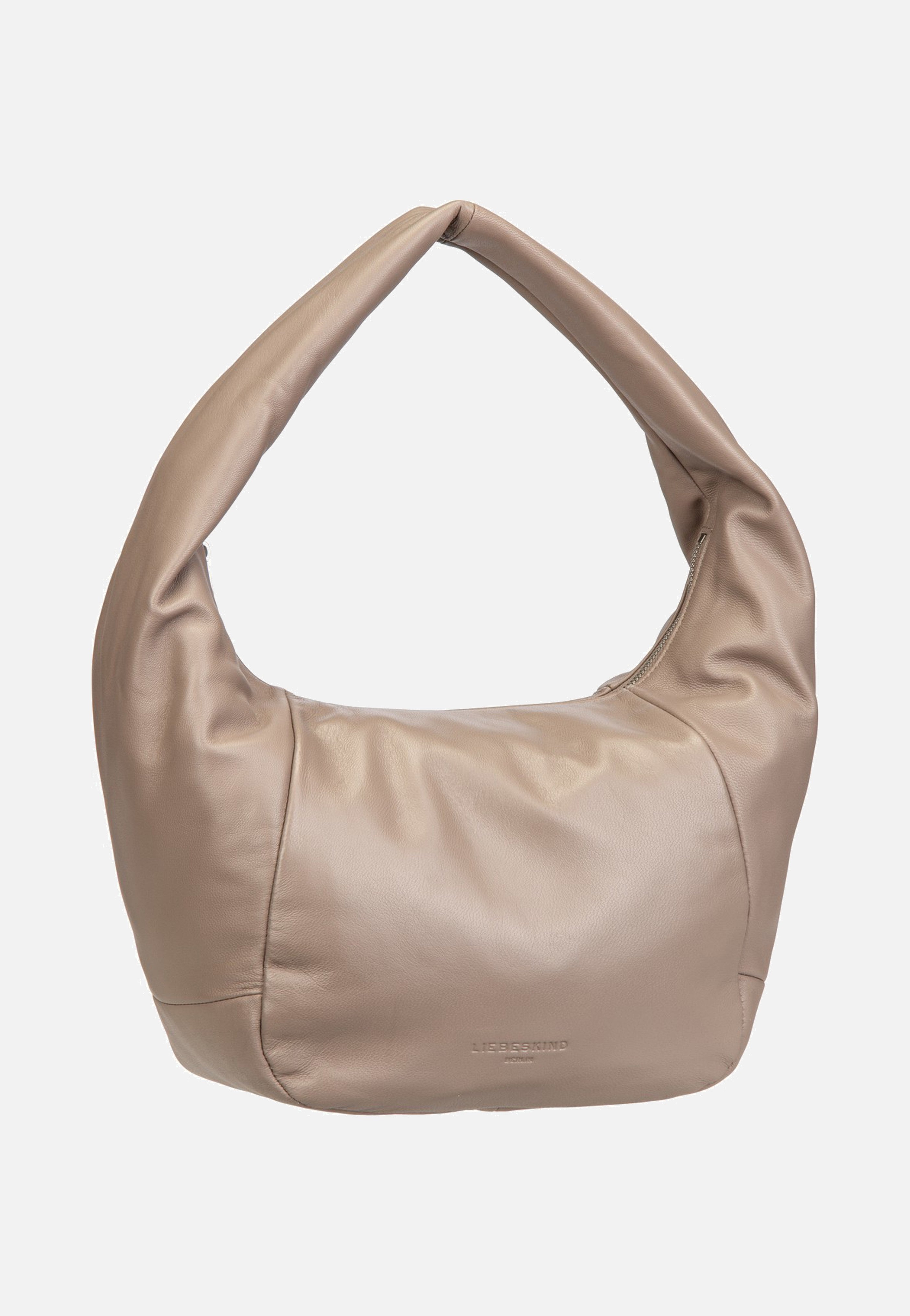 Farrah M Vintage Goat Neutral Grey - Hobo Bag