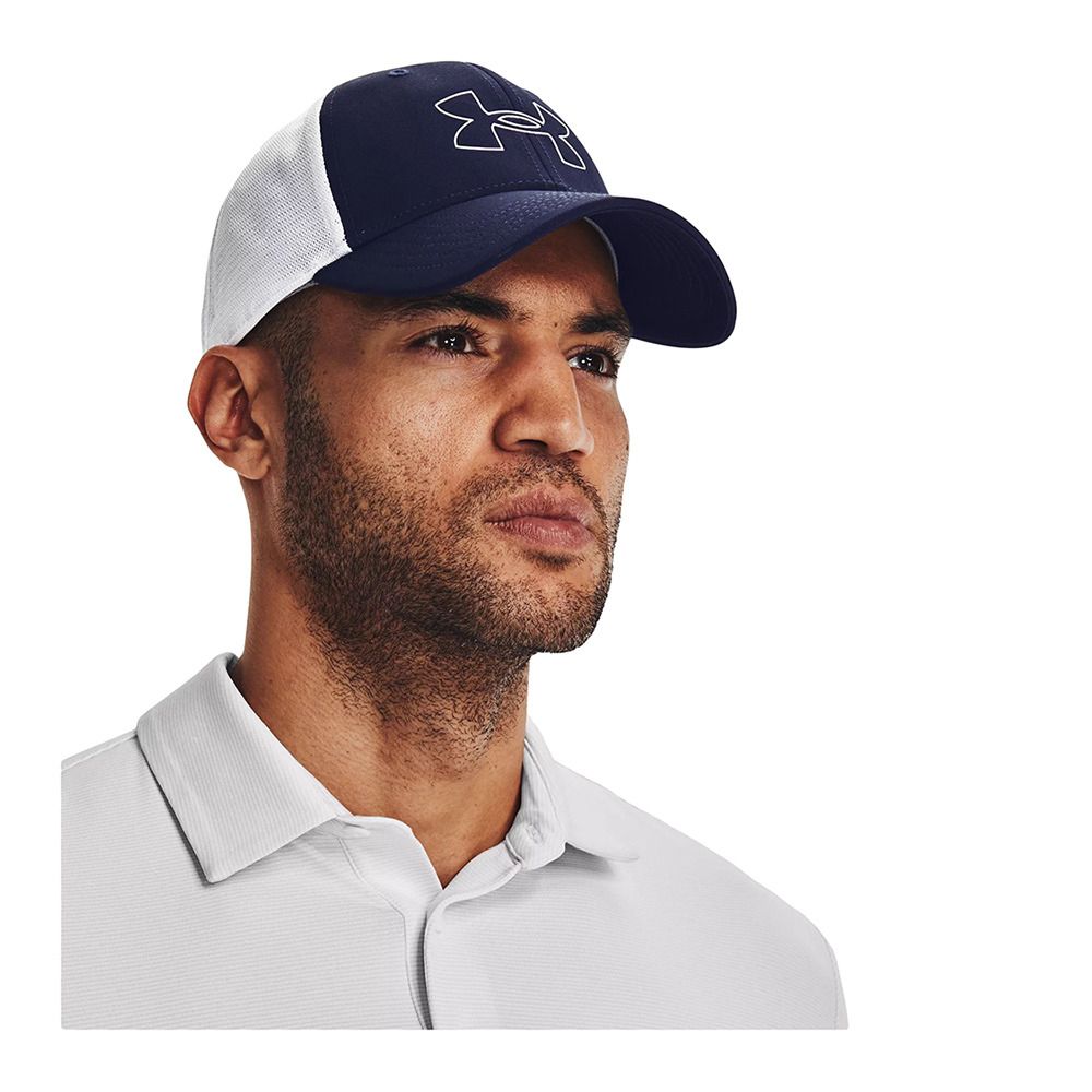Under Armour UA ISO-CHILL DRIVER - Casquette Homme midnight navy/white