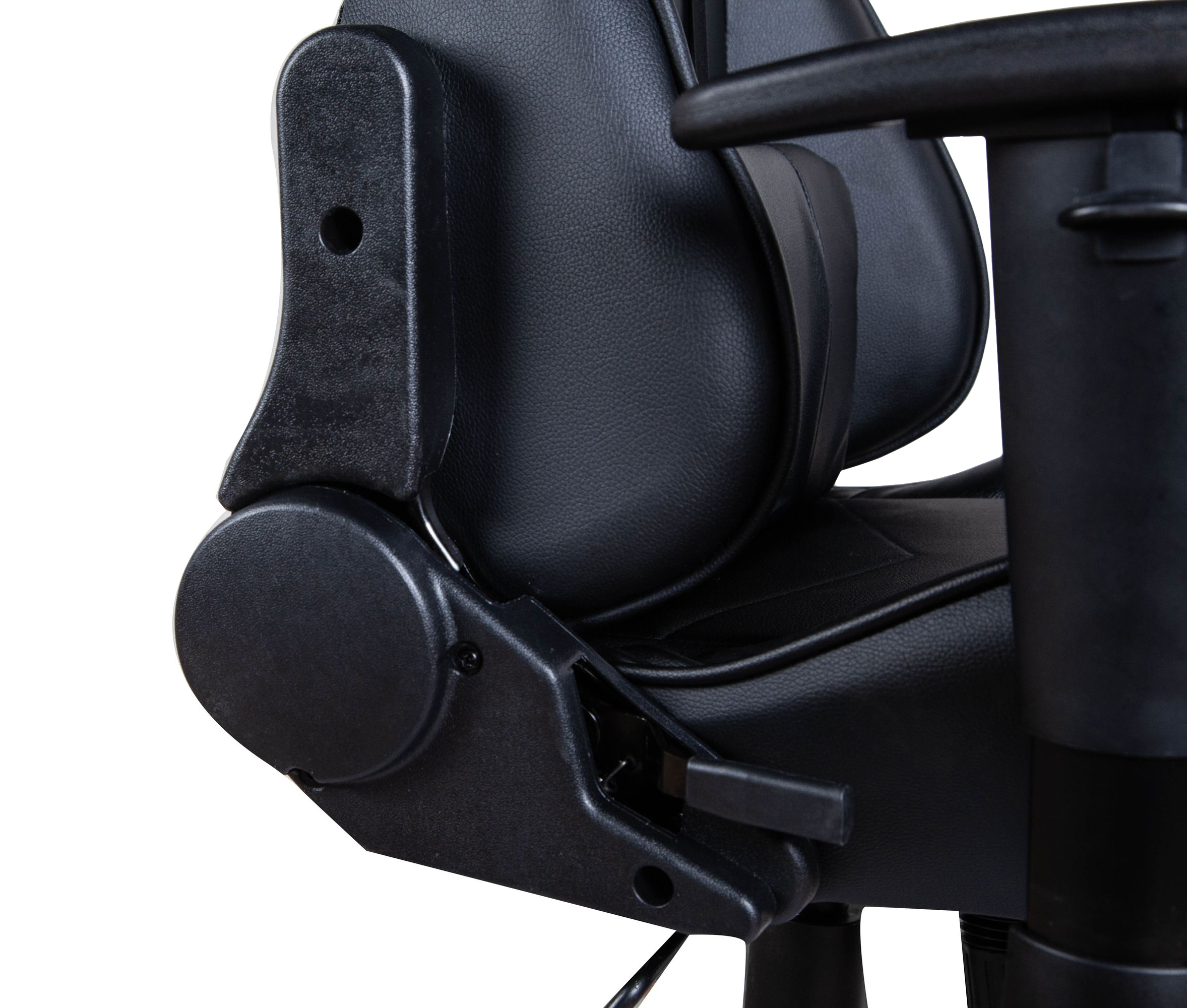 Gamingstuhl Bürostuhl Leder LIMITLESS schwarz