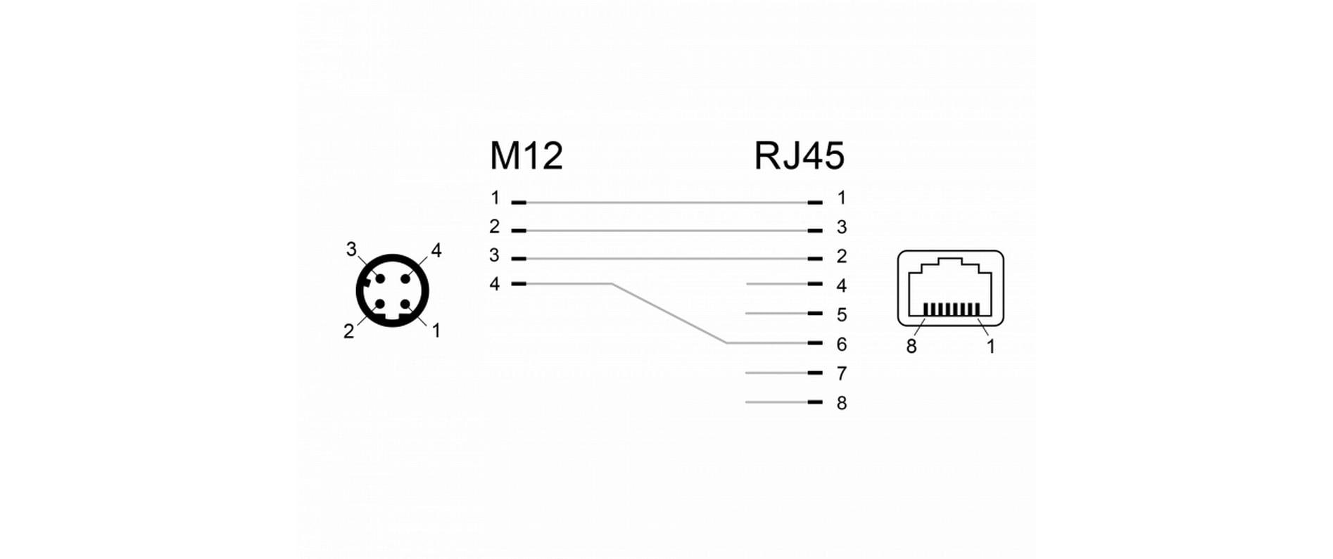 Winkeladapter M12 4 Pin D Stecker - RJ45 Buchse 1 StückDelock Netzwerkadapter M12 4 Pin D-kodiert Stecker zu RJ45 Buchse