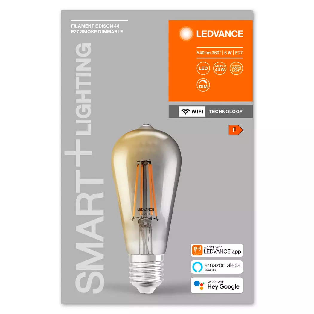LED-Kolbenform E27/6 Watt/Energie F